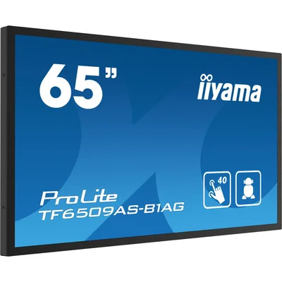 Moniteur de présentation interactif iiyama TF6539AS-B1AG 65" IPS LED 4K / HDMI, DP, Android / iiSignage², eShare, IP65, fonctionnement 24h/24 et 7j/7