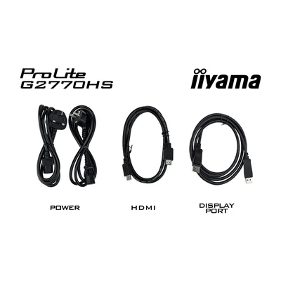 Moniteur iiyama G-Master G2770HS-B1 Red Eagle 27" FHD IPS LED 0,2 ms 180 Hz / HDMI, DP / AdaptiveSync, Black Tuner, Flicker Free
