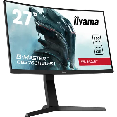Moniteur iiyama G-Master GB2766HSU-B1 RedEagle 27" incurvé VA LED, 1 ms, 165 Hz, HDR, FreeSync Premium, FlickerFree, BlackTuner