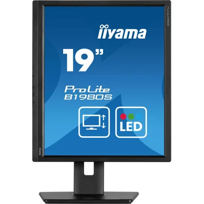 Moniteur iiyama ProLite B1980S-B1 19" TN LED 5:4 1280x1024, HAS, HDMI, DP, haut-parleurs