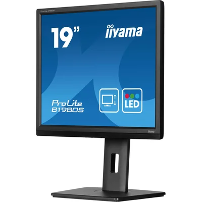 Moniteur iiyama ProLite B1980S-B1 19" TN LED 5:4 1280x1024, HAS, HDMI, DP, haut-parleurs