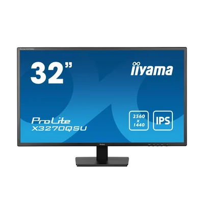 Moniteur iiyama ProLite X3270QSU-B1 32" IPS LED WQHD 3 ms 100 Hz / 2 x HDMI DP / Anti-scintillement