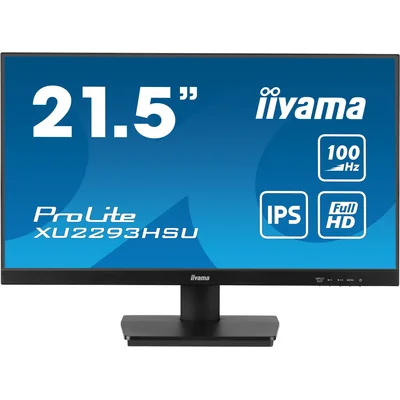 Moniteur iiyama ProLite XU2293HSU-B7 22" IPS LED 1 ms 100 Hz / HDMI DisplayPort / Hub USB FlickerFree