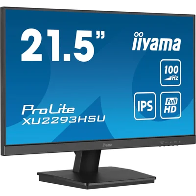 Moniteur iiyama ProLite XU2293HSU-B7 22" IPS LED 1 ms 100 Hz / HDMI DisplayPort / Hub USB FlickerFree