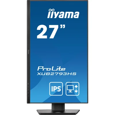 Moniteur iiyama ProLite XUB2793HS-B7 27" IPS LED 100 Hz 1 ms / HDMI, DisplayPort / Technologie FlickerFree