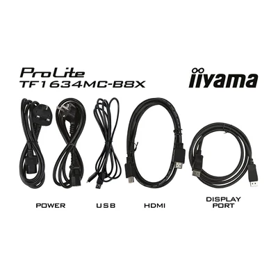 Moniteur iiyama TF1634MC-B8X 15,6" IPS tactile OpenFrame IP65