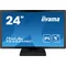 Moniteur tactile 10 points IPS LED iiyama ProLite T2452MSC-B1 24" / HDMI, DisplayPort / Haut-parleurs