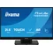 Moniteur tactile 22" pour point de vente iiyama T2254MSC-B2AG FHD 4 ms IPS /HDMI DP / Haut-parleurs, Rejet de la paume, Antireflet, NFC/RFID, Bande LED