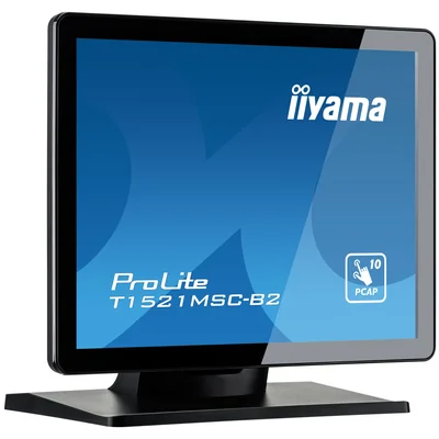 Moniteur tactile iiyama ProLite T1521MSC-B2 15" TN LED 4:3 /VGA, HDMI / Haut-parleurs, IP65, 7H