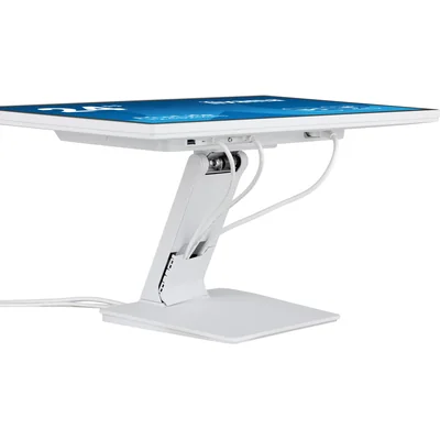 Moniteur tactile iiyama ProLite T2452MSC-W1 24" IPS LED, 10 points de contact, HDMI, DisplayPort, haut-parleurs, blanc