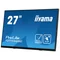Moniteur tactile iiyama ProLite T2755QSC-B1 27" IPS LED WQHD, compatible MPP 2.0, HDMI, DP, haut-parleurs