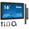Moniteur tactile intégré 16 pouces iiyama ProLite TF1615MC-B1 FHD IPS /VGA HDMI DP/ IP65
