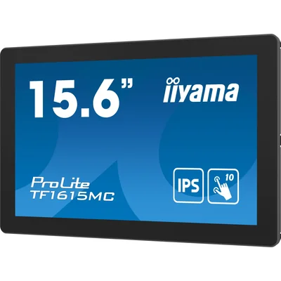 Moniteur tactile intégré 16 pouces iiyama ProLite TF1615MC-B1 FHD IPS /VGA HDMI DP/ IP65