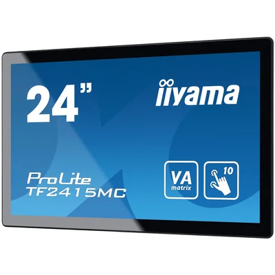 Moniteur tactile intégré Iiyama ProLite TF2415MC-B2 24" VA LED, IP65, cadre ouvert