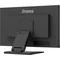 Moniteur tactile IPS LED 24" Iiyama ProLite T2454MSC-B2AG / HDMI, DP, haut-parleurs / avec revêtement antireflet