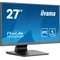 Moniteur tactile IPS LED iiyama ProLite T2752MSC-B1AG 27" / HDMI, DisplayPort / Haut-parleurs, Revêtement antireflet