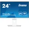 Monitor bianco iiyama ProLite XUB2497HSN-W2 24" IPS LED 1ms 100Hz /HDMI DP/Docking station USB-C integrata, FlickerFree