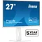 Monitor bianco iiyama ProLite XUB2797HSU-W2 27" IPS LED 1ms 100Hz /HDMI DP/ FlickerFree AdaptiveSync