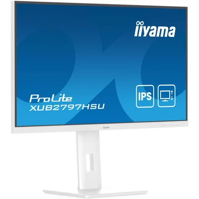 Monitor bianco iiyama ProLite XUB2797HSU-W2 27" IPS LED 1ms 100Hz /HDMI DP/ FlickerFree AdaptiveSync