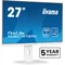 Monitor blanco iiyama ProLite XUB2797QSU-W2 27" IPS LED WQHD 1ms 100Hz /HDMI DP/ FlickerFree AdaptiveSync