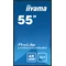 Monitor DigitalSignage iiyama ProLite LH5541UHS-B2 de 55" IPS LED 4K /HDMI, VGA, USB/LAN, Altavoces, 24/7