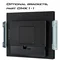 Monitor dotykowy do zabudowy iiyama ProLite TF1734MC-B7X 17" IP65 LED openframe