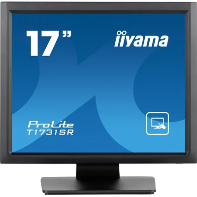 Monitor dotykowy iiyama ProLite T1731SR-B1S 17" TN 5:4 /VGA, HDMI, DisplayPort/ IP54