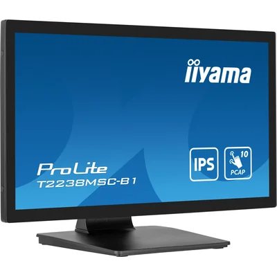 Monitor dotykowy iiyama ProLite T2238MSC-B1 22" IPS LED PCAP IPX1 /HDMI, DisplayPort/ Głośniki