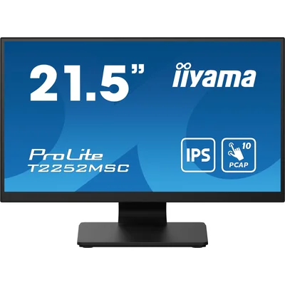 Monitor dotykowy iiyama ProLite T2252MSC-B2 22'' FULL HD LED IPS /HDMI, DP/ Głośniki