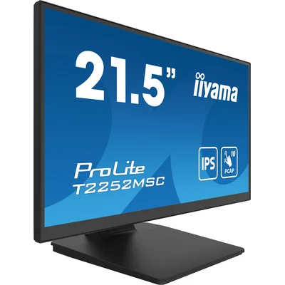 Monitor dotykowy iiyama ProLite T2252MSC-B2 22'' FULL HD LED IPS /HDMI, DP/ Głośniki