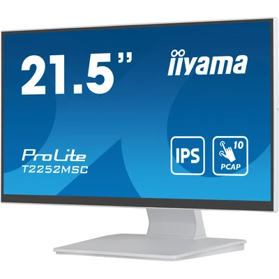 Monitor dotykowy iiyama ProLite T2252MSC-W2 22'' FULL HD LED IPS /HDMI, DP/ Głośniki, Biały