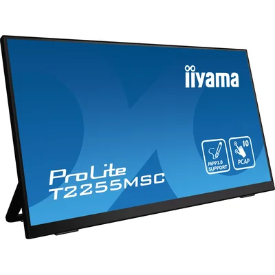 Monitor dotykowy iiyama ProLite T2255MSC-B1 22" IPS LED /HDMI, DP/ Obsługa rysików MPP2.0 (Microsoft Pen Protocol)