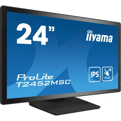 Monitor dotykowy iiyama ProLite T2452MSC-B1 24" IPS LED 10 punktów dotyku /HDMI, DisplayPort/ Głośniki
