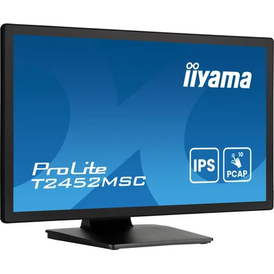 Monitor dotykowy iiyama ProLite T2452MSC-B1AG 24" IPS LED AntiGlare 10 punktów dotyku /HDMI, DisplayPort/ Głośniki