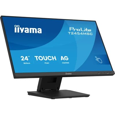 Monitor dotykowy iiyama ProLite T2454MSC-B3AG 24" IPS LED /HDMI, DP, głośniki/ z powłoką antyodblaskową