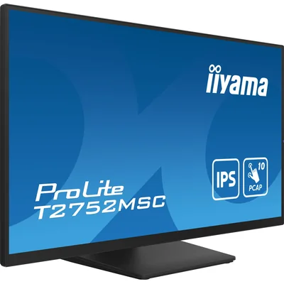 Monitor dotykowy iiyama ProLite T2752MSC-B1 27" IPS LED /HDMI, DisplayPort/ Głośniki, Powłoka NANO
