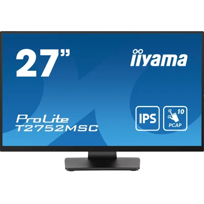 Monitor dotykowy iiyama ProLite T2752MSC-B1 27" IPS LED /HDMI, DisplayPort/ Głośniki, Powłoka NANO