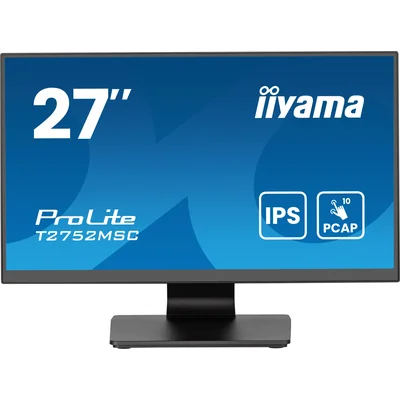 Monitor dotykowy iiyama ProLite T2752MSC-B1AG 27" IPS LED /HDMI, DisplayPort/ Głośniki, Powłoka AntiGlare