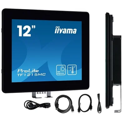 Monitor dotykowy iiyama ProLite TF1215MC-B1 12" IPS, IP65, temp pracy -20°C do +60°C