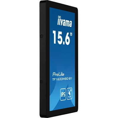 Monitor dotykowy iiyama ProLite TF1633MSC-B1 15,6" IPS LED, HDMI, DisplayPort, Głośniki, IP54, openframe
