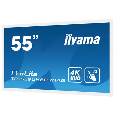 Monitor dotykowy iiyama ProLite TF5539UHSC-W1AG 55" 4K Open Frame PCAP, IPS, 24/7, Biały