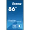 Monitor DS iiyama ProLite LH8665UHSB-B1 86" 4K IPS LED, 24/7, CMS iisignage2, Android11, Eshare, 800cd, WiFi, Lan, HDMI, DP