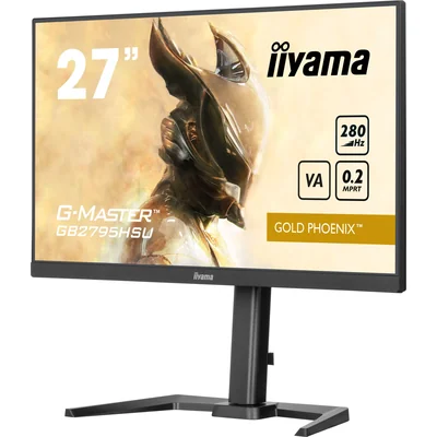 Monitor gamingowy iiyama G-MASTER GB2795HSU-B1 Gold Phoenix 27" VA LED 0,2ms 280Hz /HDMI DP/ HDR Free Sync Premium HAS