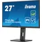 Monitor iiyama ECO ProLite XUB2763QSU-B1 27" IPS WQHD LED 100Hz /HDMI DisplayPort/ USB hub, HAS, ochranná fólie na oči, pohodlí očí