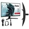Monitor iiyama G-Master G2766HSU-B1 RedEagle 27" curvo VA LED, 1 ms, 165 Hz, HDR, FreeSync Premium, FlickerFree, BlackTuner