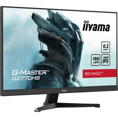 Monitor iiyama G-Master G2770HS-B1 Red Eagle 27" FHD IPS LED 0,2 ms 180 Hz / HDMI, DP/ AdaptiveSync, sintonizzatore nero, senza sfarfallio