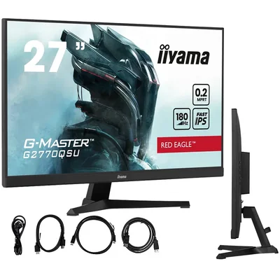 Monitor iiyama G-MASTER G2770QSU-B6 27" RED EAGLE 0,2 ms 180 Hz WQHD Fast IPS AdaptiveSync