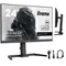 Monitor iiyama G-Master GB2445HSU-B2 Black Hawk 24" IPS LED 100Hz 1ms /HDMI DisplayPort/ hub USB FlickerFree HAS
