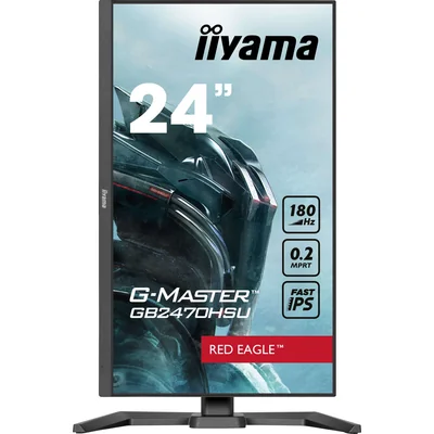 Monitor iiyama G-Master GB2470HSU-B6 Red Eagle 24" IPS LED 0,2ms 180Hz /HDMI DP/ FlicerFree, FreeSync