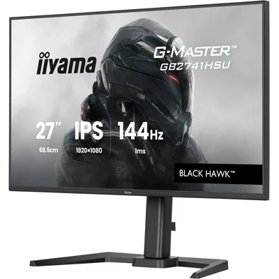 Монітор iiyama G-Master GB2741HSU-B1 Black Hawk 27" IPS LED 144 Гц 1 мс / HDMI, DisplayPort/ Freesync, Black Tuner, HAS
